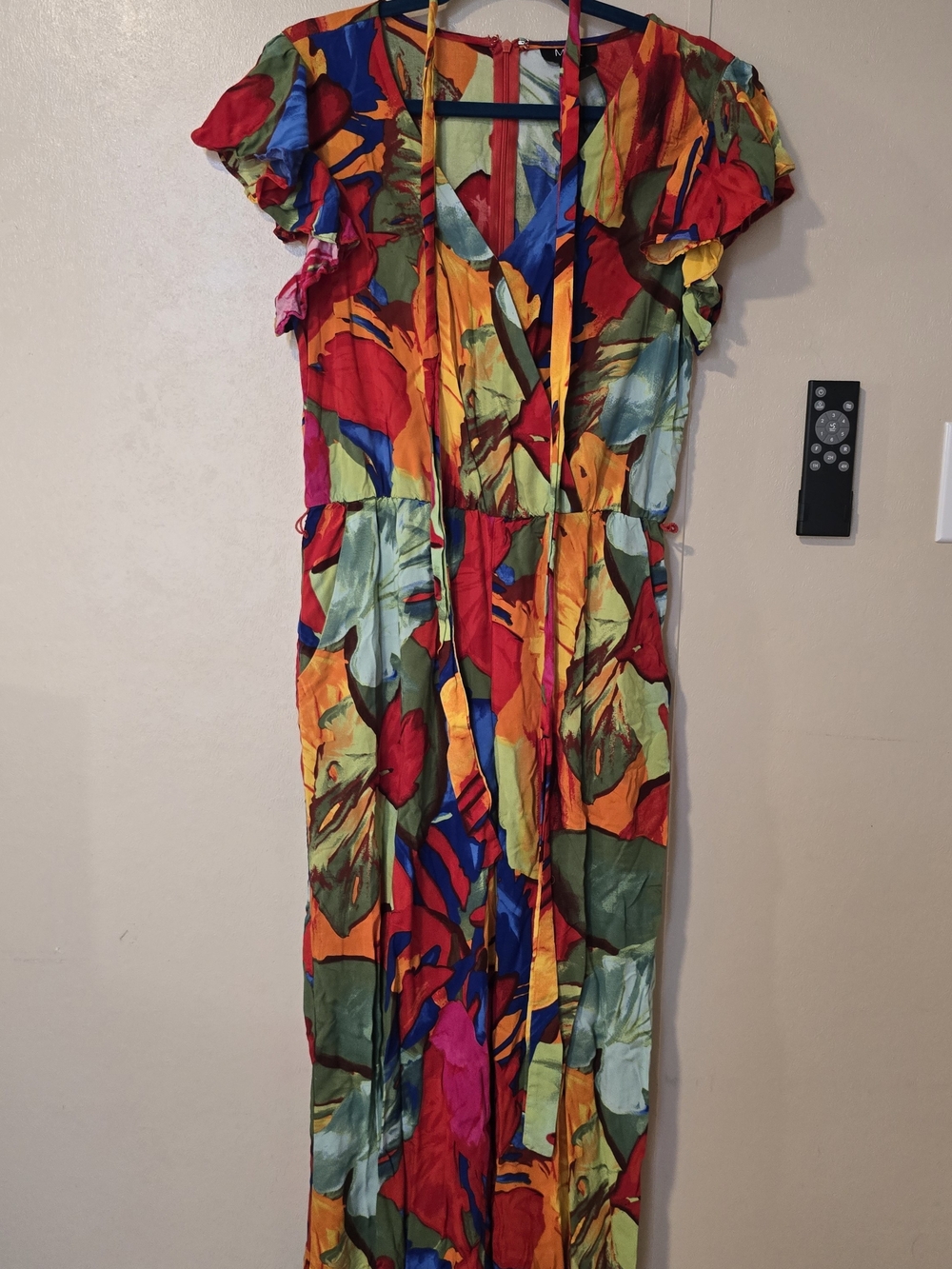 MSK Women's Abstract Print Jumpsuit